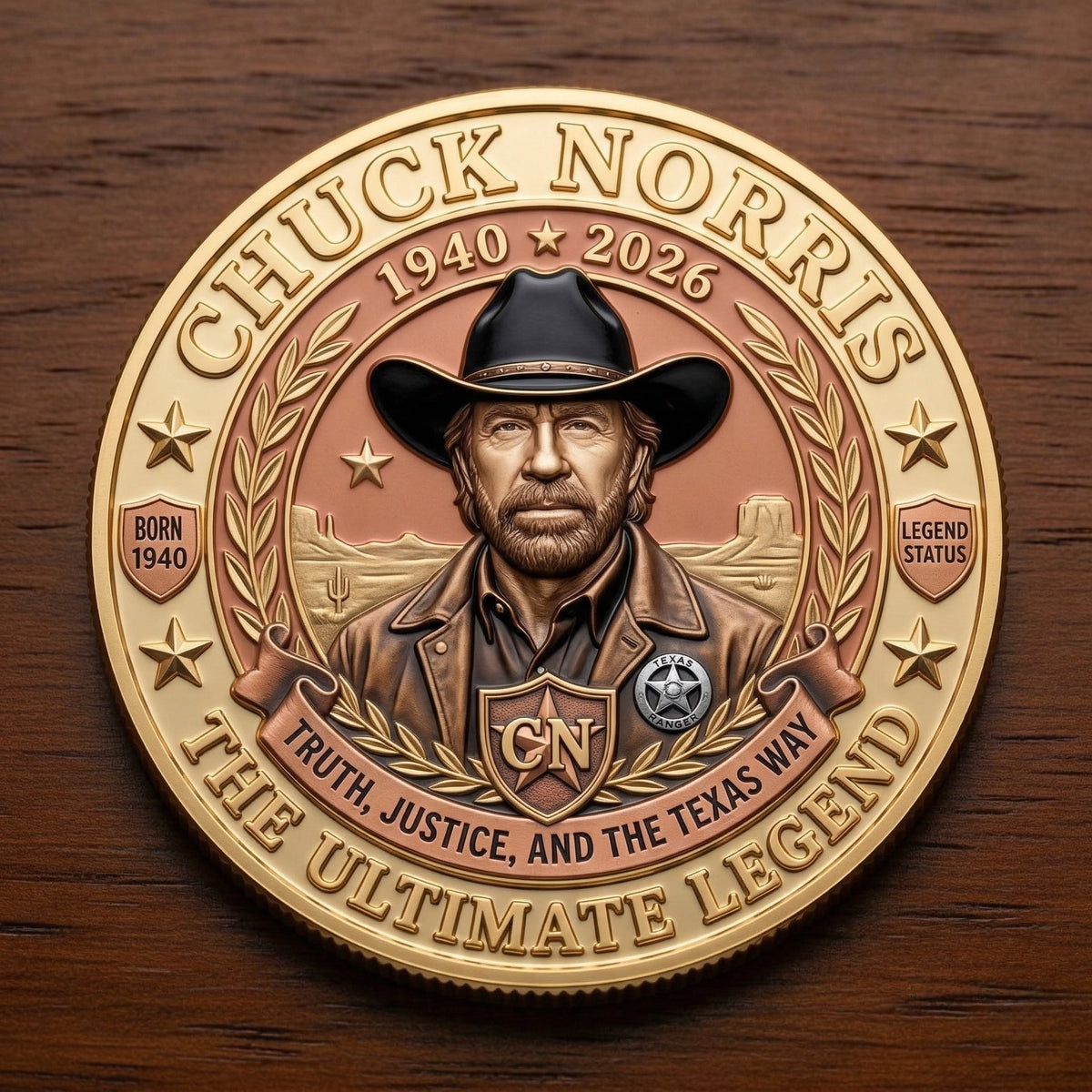 LegendCoin – Edición Tributo a Chuck Norris