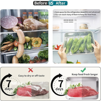 EcoSeal – Edelstahlbehälter mit Frischeverschluss