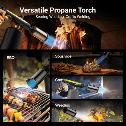Leistungsstarker Propanbrenner – 1500°C Hochtemperaturflamme (2 kaufen, versandkostenfrei)