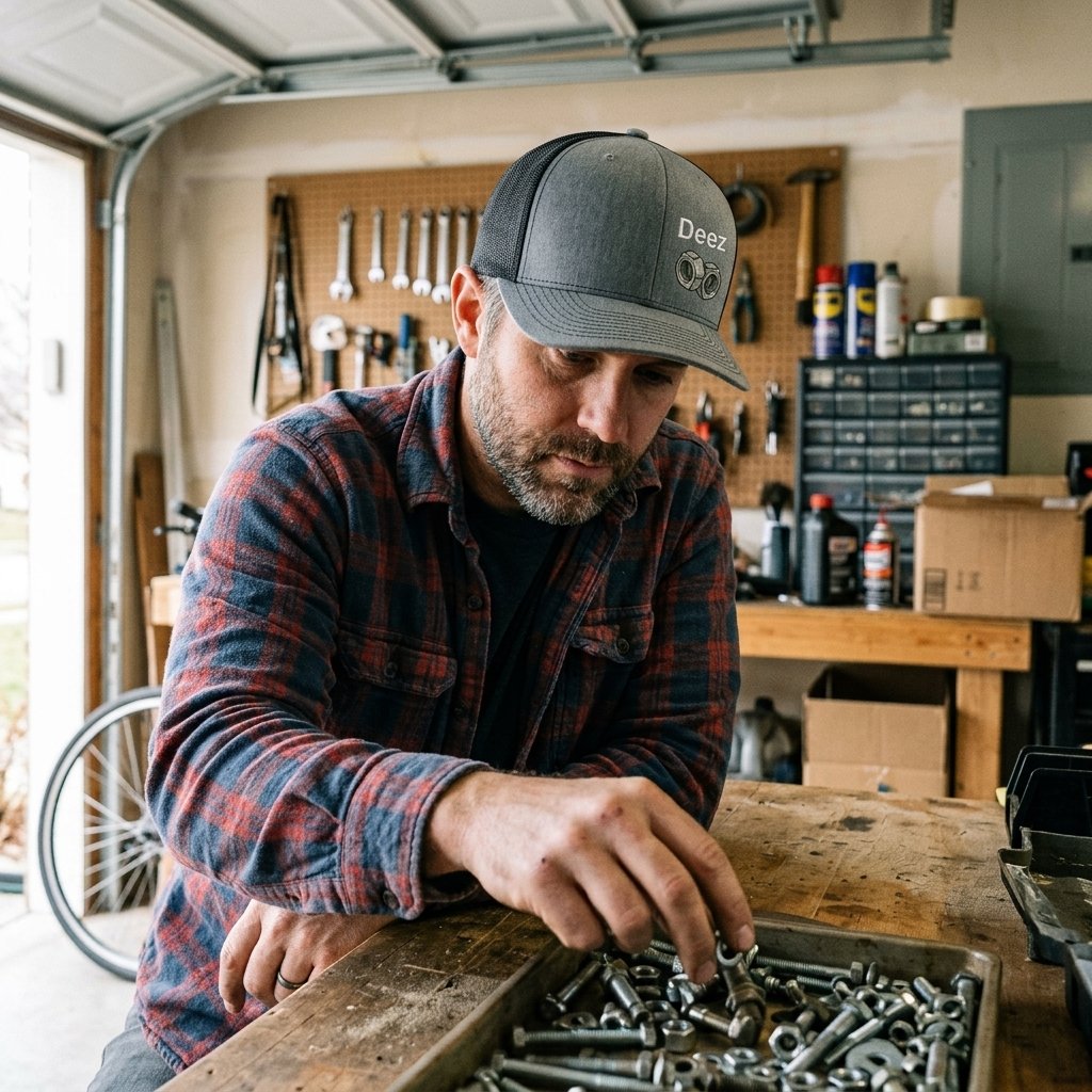 GritGear Cap – Gorra Snapback Trabajo Duro
