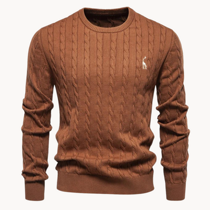 Kosta Strickpullover mit Zopfmuster | ALEVITA