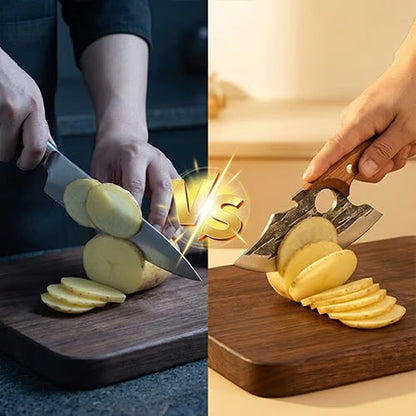 ChefForge – Juego profesional de cuchillo de chef y hacha de carnicero