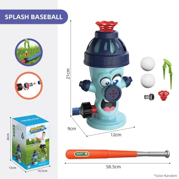AquaSwing – Unterhaltsames Wasserspritz-Baseballspielzeug