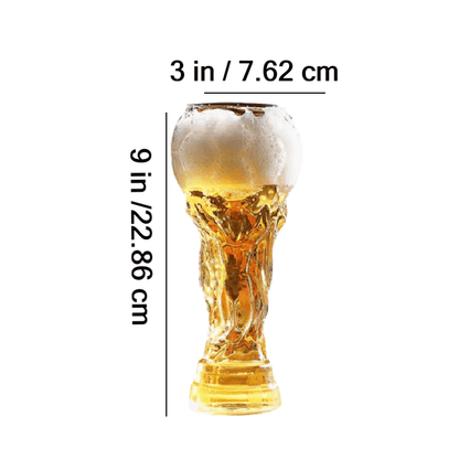 ChampChug – Fußballpokal aus Glas