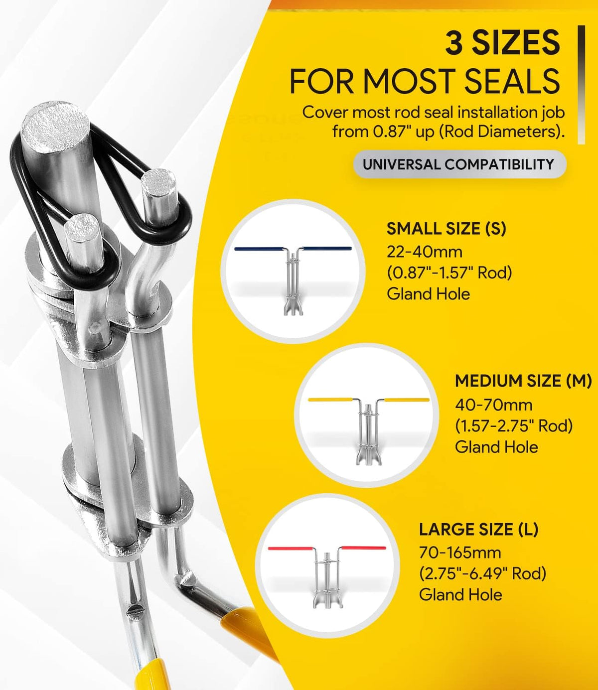 SealMaster – Kit de herramientas de instalación hidráulica