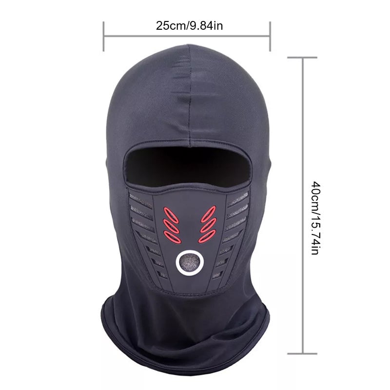 RideGuard – Mascarilla para motociclistas