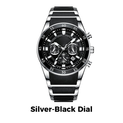 TimeForge – Reloj multifunción resistente para hombre
