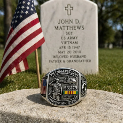 HonorRing - Anillo conmemorativo en homenaje a los veteranos de Vietnam