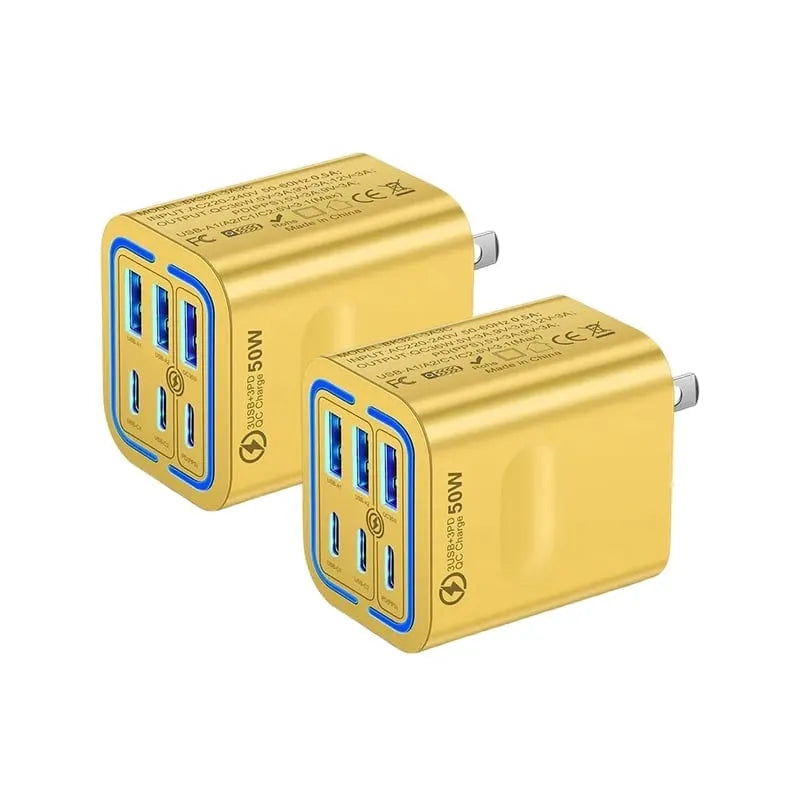 QuickPulse – Cargador Rápido Multi Puerto
