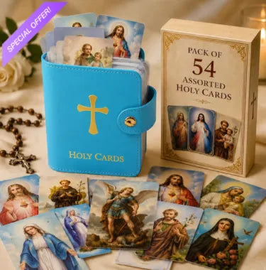 FaithKeeper – Hülle für Heiligenbilder aus echtem Leder