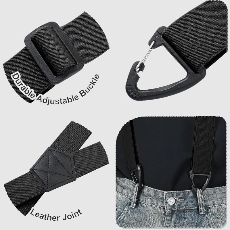 LockFit Elite – Tirantes de 4 clips