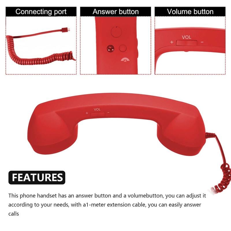 VintageVoice – Klassischer Telefonhörer