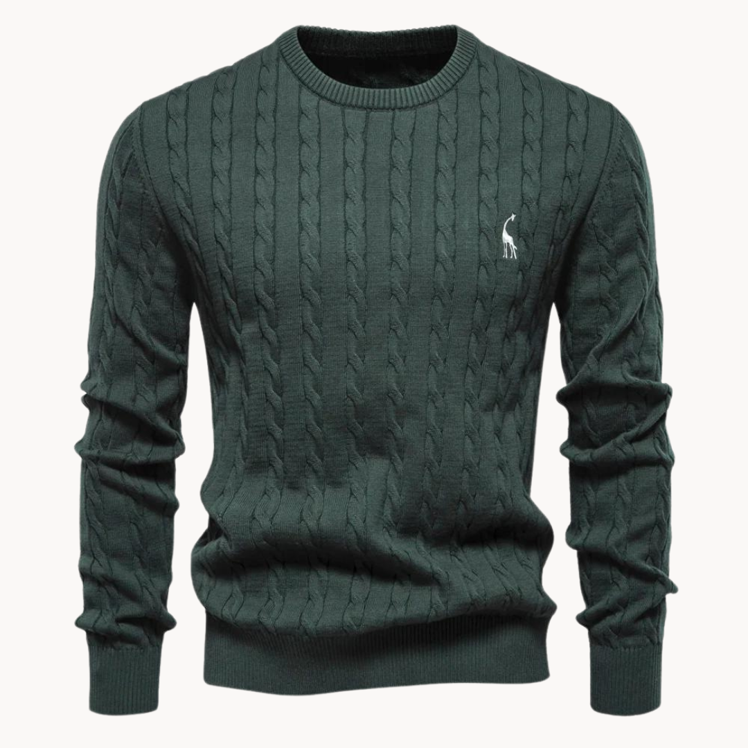 Kosta Strickpullover mit Zopfmuster | ALEVITA