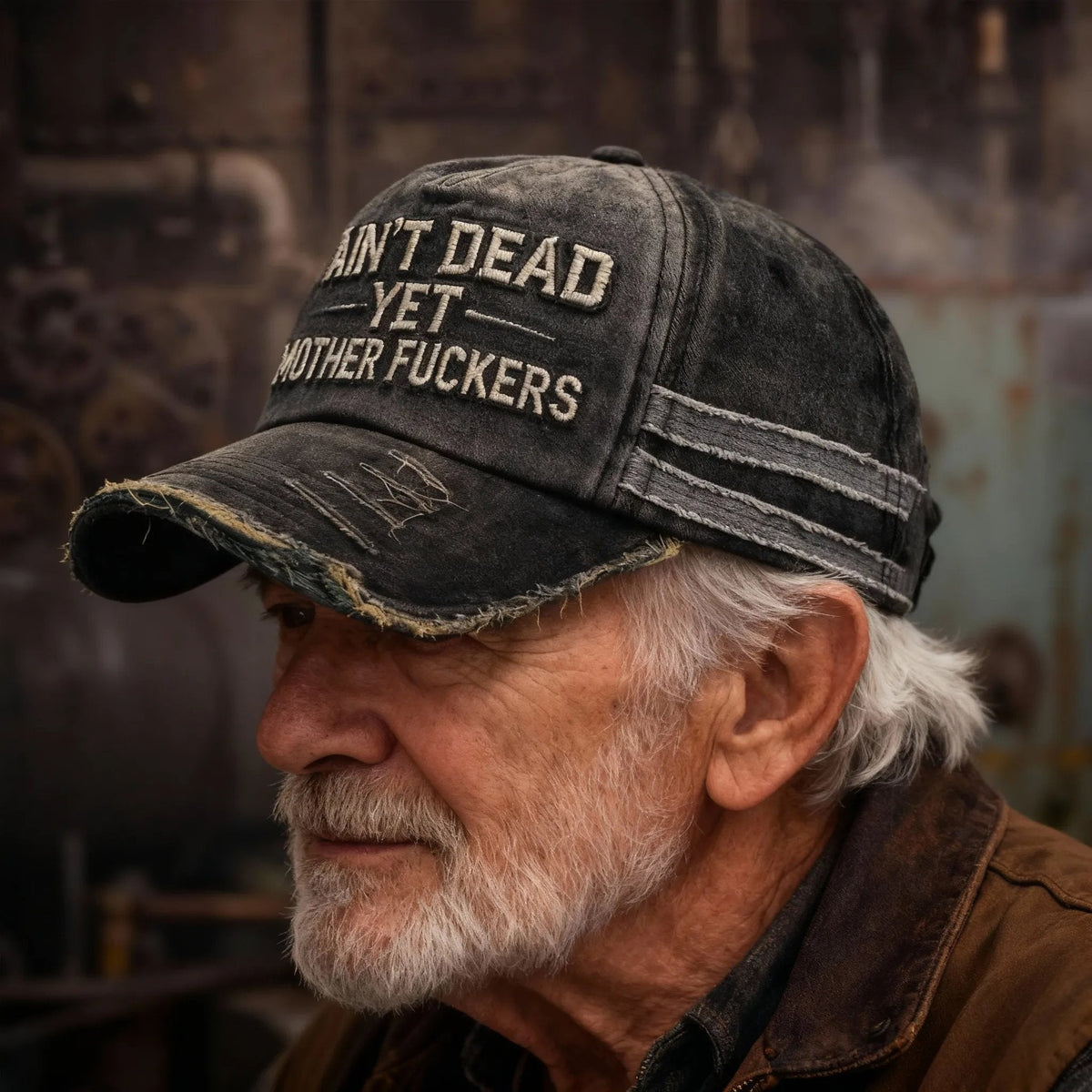 Rebel Ride - Gorra trucker de estilo vintage