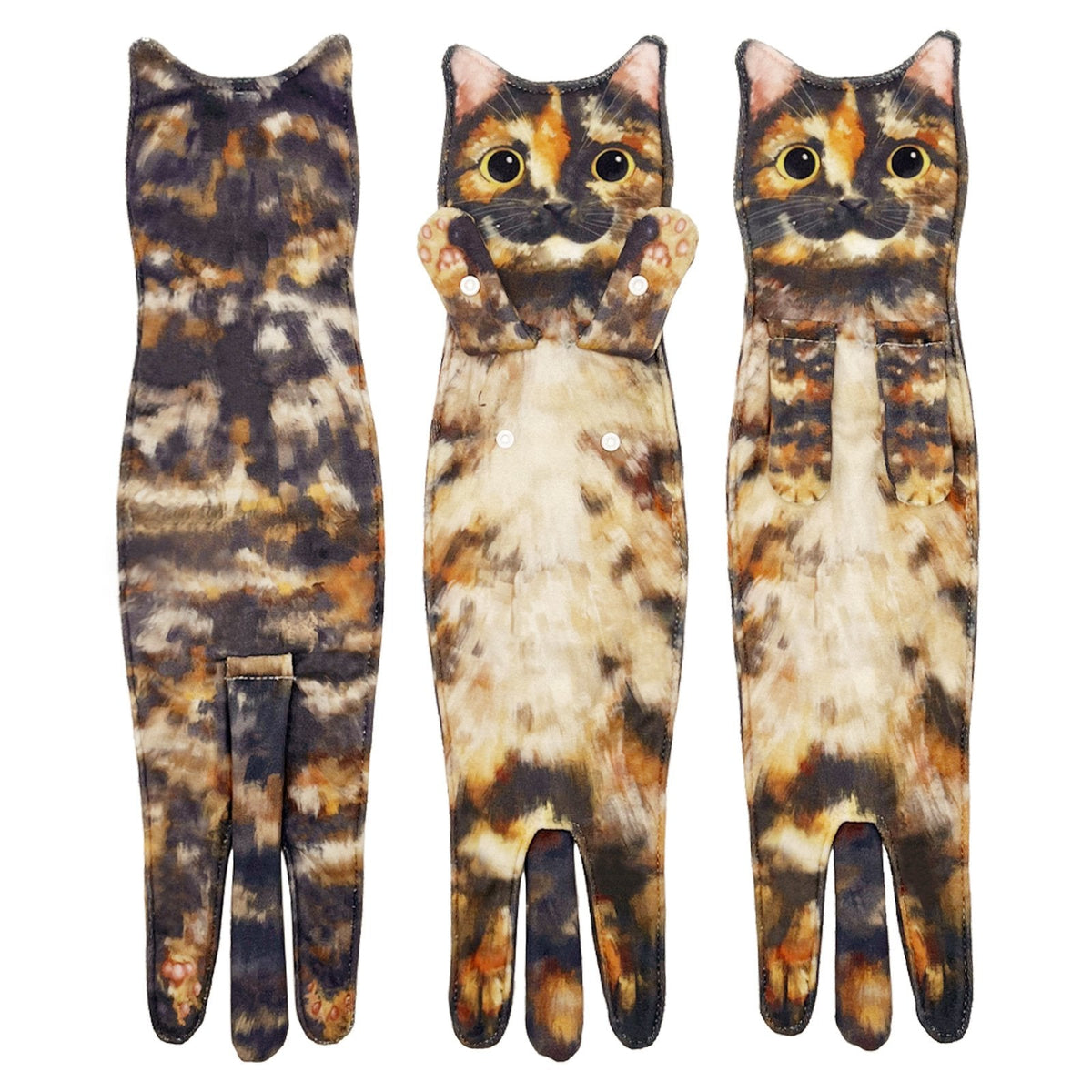 PurrfectlyClean – Toallas de mano con estampado de gatos de lo más divertidas