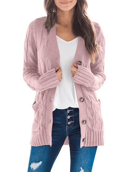 Velora – Cárdigan elegante con botones