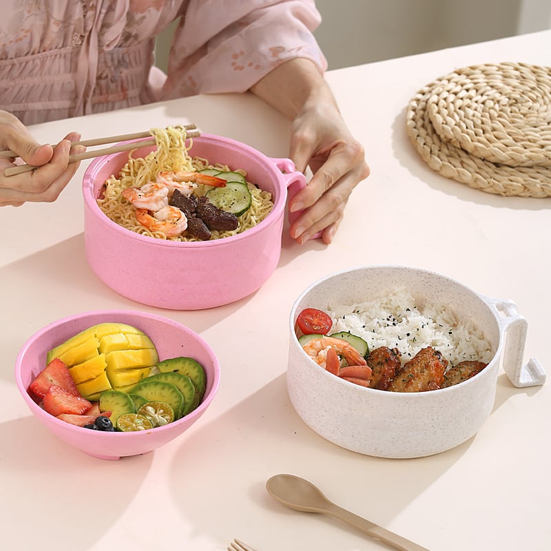 LunchNest – Juego duradero de tazas para fideos instantáneos