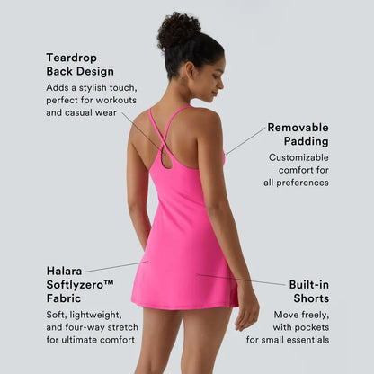SoftMove – Vestido Deportivo de Felpa Fácil y Cómodo