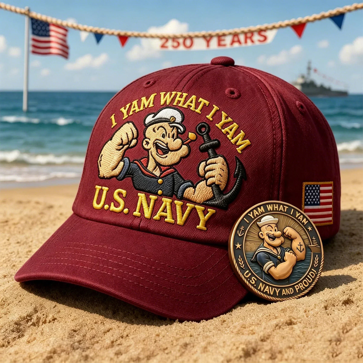 ValorMint – U.S. Navy Gedenkkappen- und Münzset