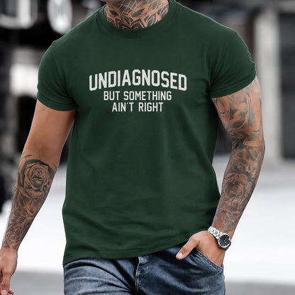 MoodThread – Camiseta gráfica Humor sin diagnosticar