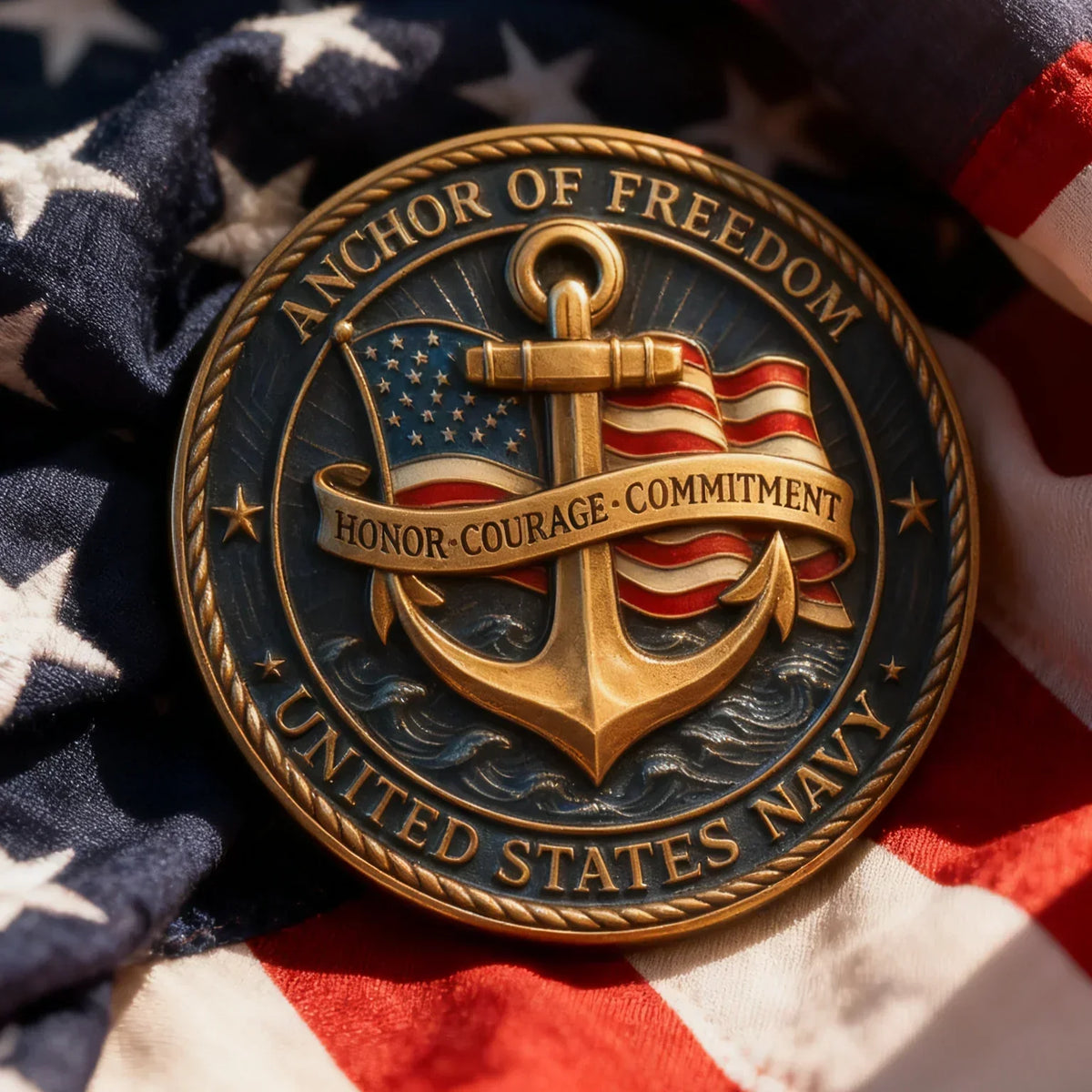 ValorMint – U.S. Navy Gedenkkappen- und Münzset