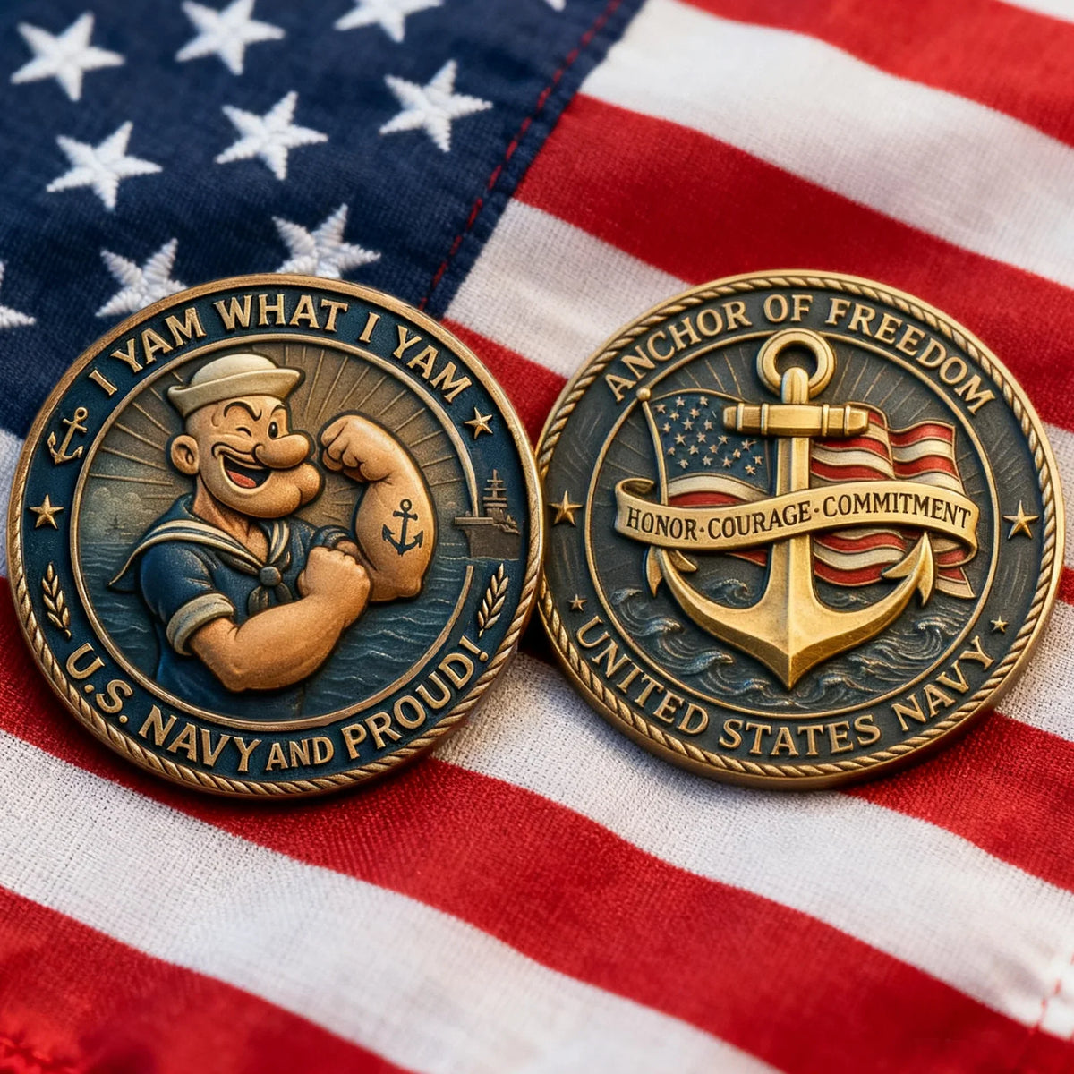 ValorMint – U.S. Navy Gedenkkappen- und Münzset