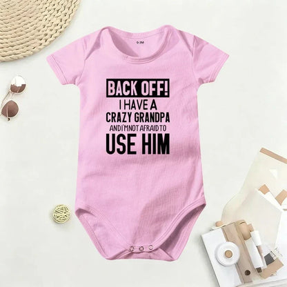 SnugglePrint – Traje de bebé con cita del abuelo