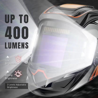 WeldVision Elite – Casco inteligente de 6 sensores