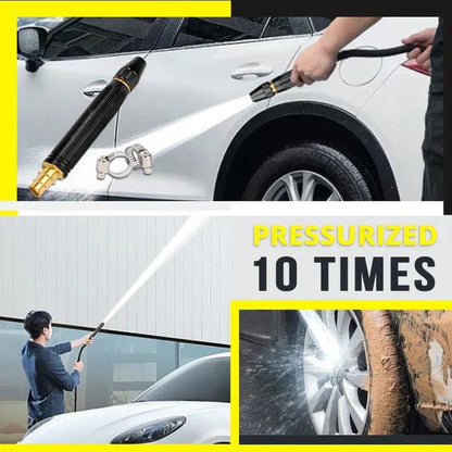 Potente pistola de agua a alta presión para la limpieza de coches
