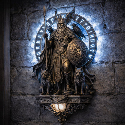 Nordic Legend Light – Lámpara Guardián Odín