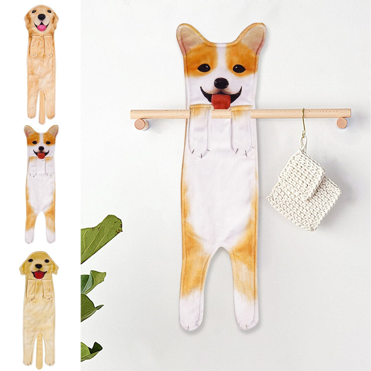 PurrfectlyClean – Toallas de mano con estampado de gatos de lo más divertidas