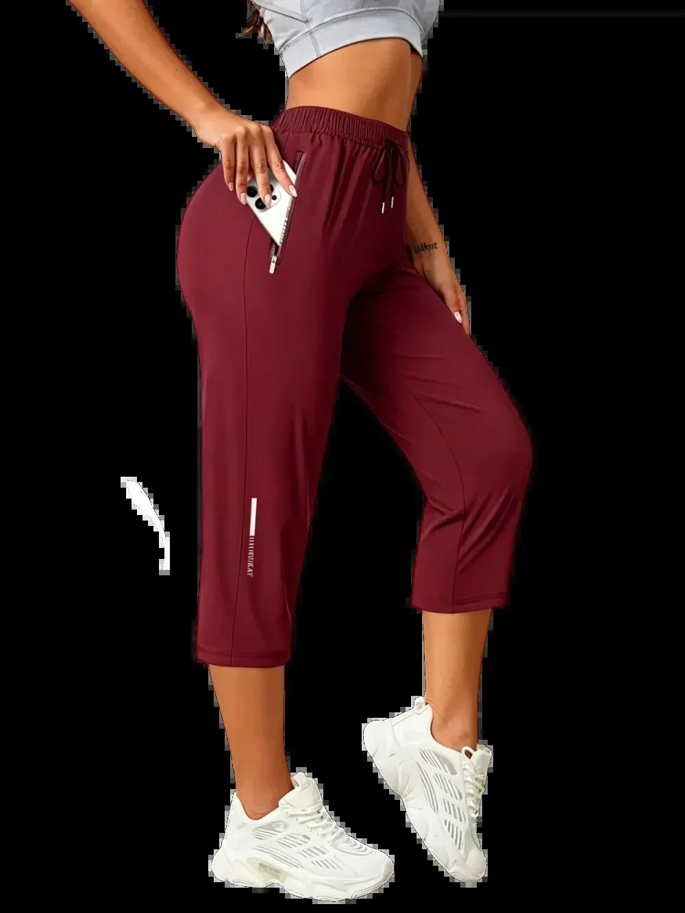 BreezeMove – Pantalones de chándal de viaje de secado rápido