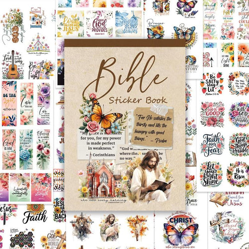 FaithGlow – Inspirierendes Bibel-Aufkleber-Set