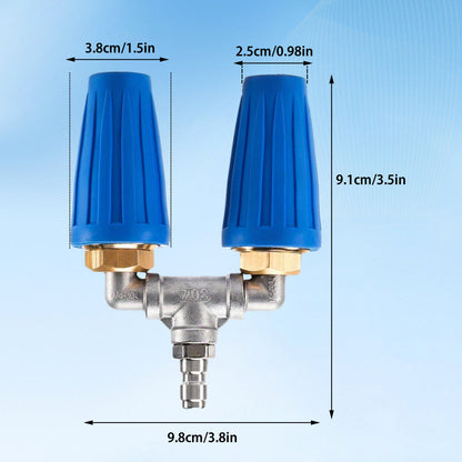 PowerSpin – Boquilla de lavadora de doble turbo de alta presión