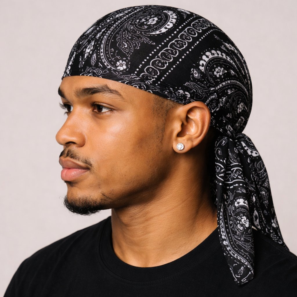 RoyalWave – Durag con diseño de Cachemira