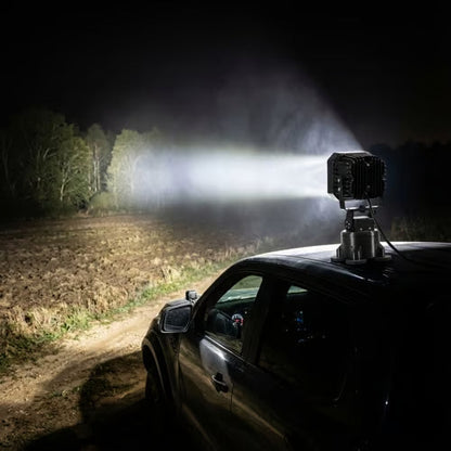 Motorized Remote Control Laser LED Searchlight