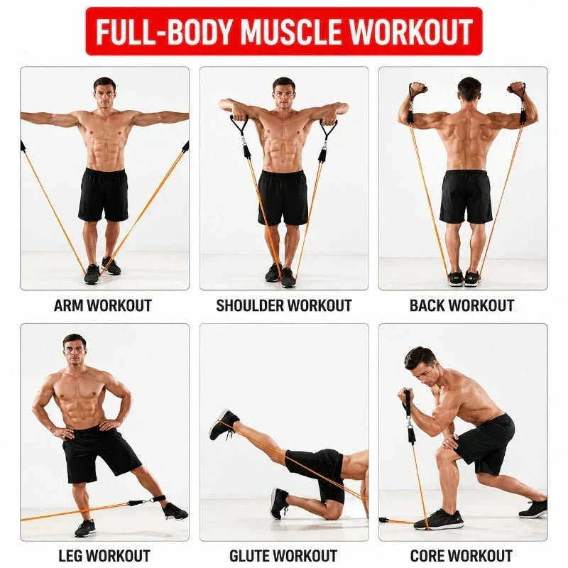 FlexCore – Ganzkörper-Widerstandstraining-Set