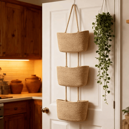 OrganizePro – Organizador colgante decorativo de 3 niveles