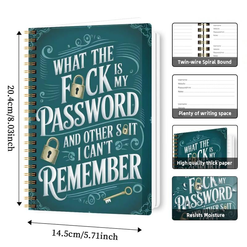 KeyMemo – Libreta para guardar contraseñas, ¡con humor!