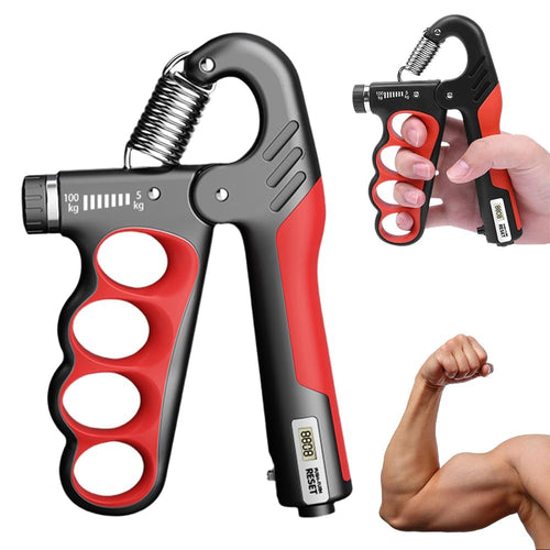 GripTrack – Ejercitador de mano con contador automático