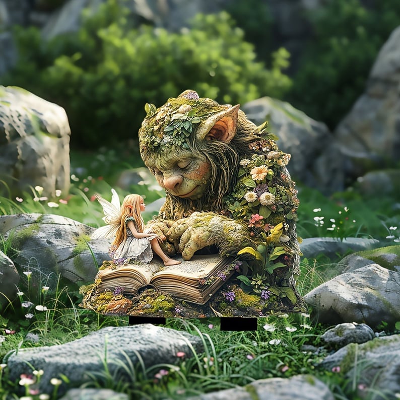 MysticBloom - Estacas Elegantes para Jardín Encantado