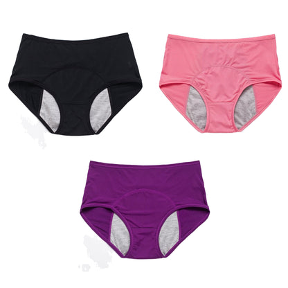 PureWear – Bragas menstruales de cintura alta a prueba de fugas