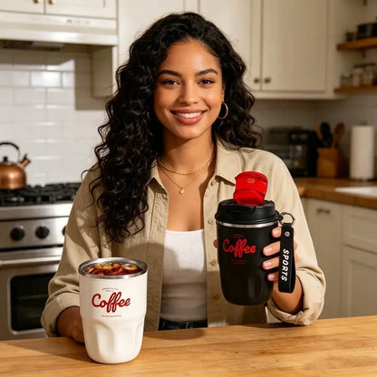 SipGuard – Termo portátil con bloqueo de temperatura para café
