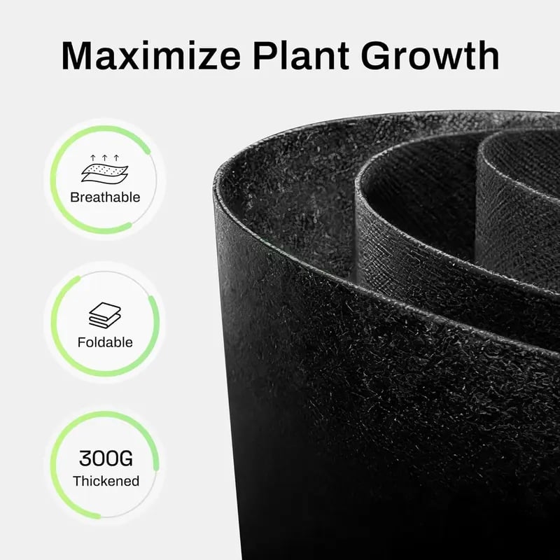 GardenFlow – Bolsas de cultivo reutilizables para raíces sanas