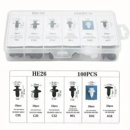 SnapRivet – Kit de reparación universal de clips automáticos