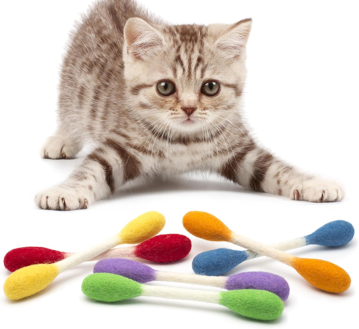 CatJoy Max – Juguetes para Gatos Tamaño Grande con Hierba Gatera