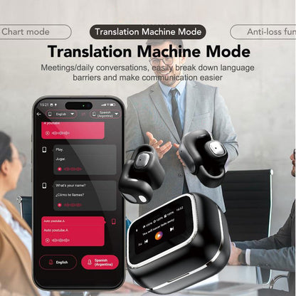 AirLingo – Traductor de idiomas de oído abierto