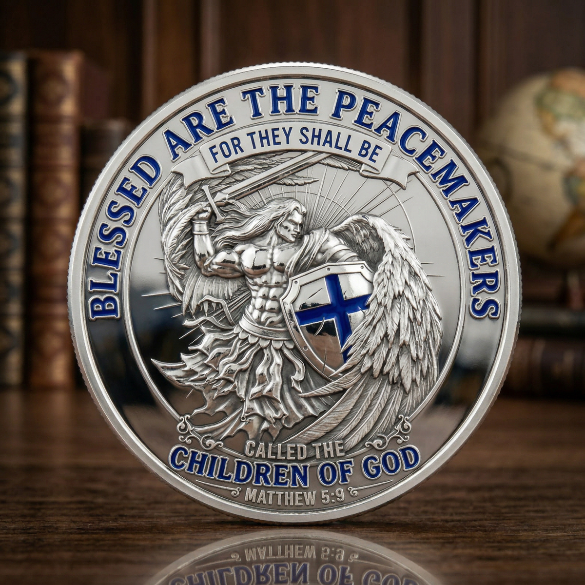 Servicio Sagrado – Moneda Conmemorativa del Pacificador