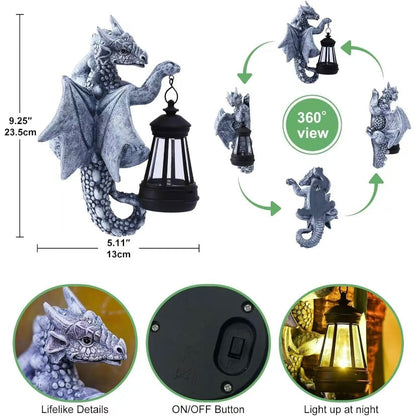 DragonGlow – Solarlaternen-Wächter