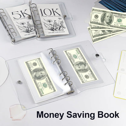 SaveWise – Carpeta del Reto de Ahorro de Dinero en Sobres de 12 Meses